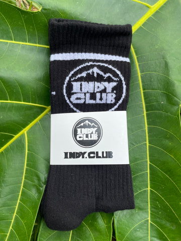 Unisex Calf Socks (Black)
